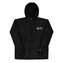 Load image into Gallery viewer, ARC Embroidered Rain Jacket White Logo