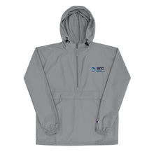 Load image into Gallery viewer, ARC Embroidered Rain Jacket Blue Logo