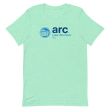 Load image into Gallery viewer, Lake Hills Oasis TLC Tee Blue Logo