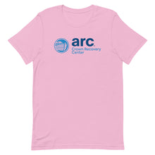 Load image into Gallery viewer, Crown Recovery Center Tee Blue Logo
