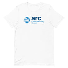 Load image into Gallery viewer, Crown Recovery Center Tee Blue Logo