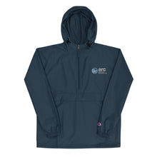 Load image into Gallery viewer, ARC Embroidered Rain Jacket White Logo
