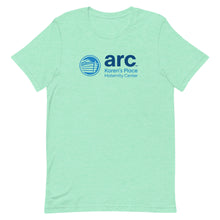 Load image into Gallery viewer, Karen&#39;s Place Maternity Center Tee Blue Logo
