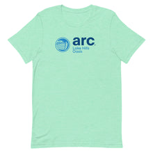 Load image into Gallery viewer, Lake Hills Oasis Tee Blue Logo
